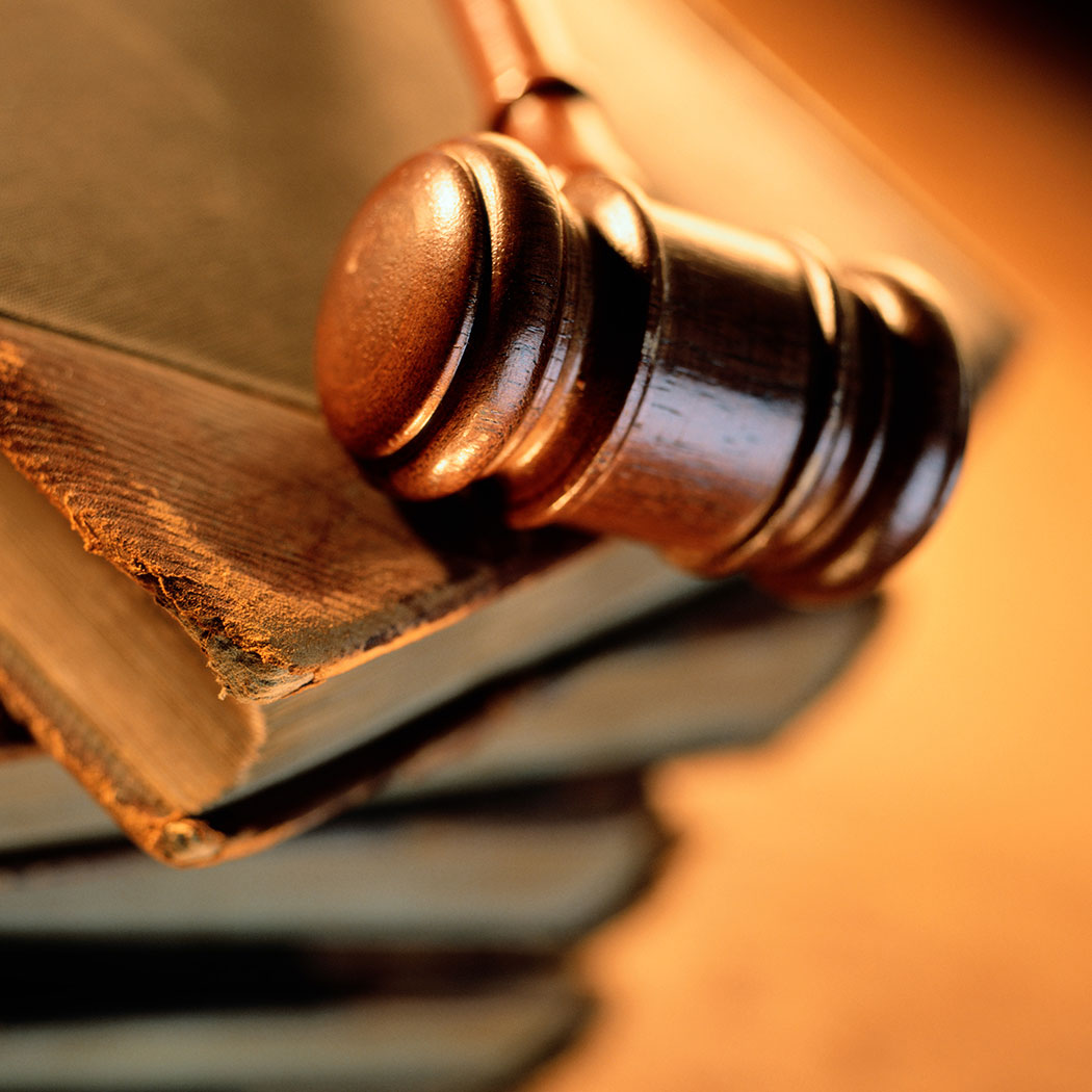 Gavel on a Stack of Books